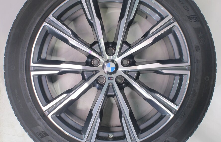 BMW BMW X5 G05 X6 G06 740M 20 inch velgen Michelin Runflat Winterbanden Nieuw Origineel