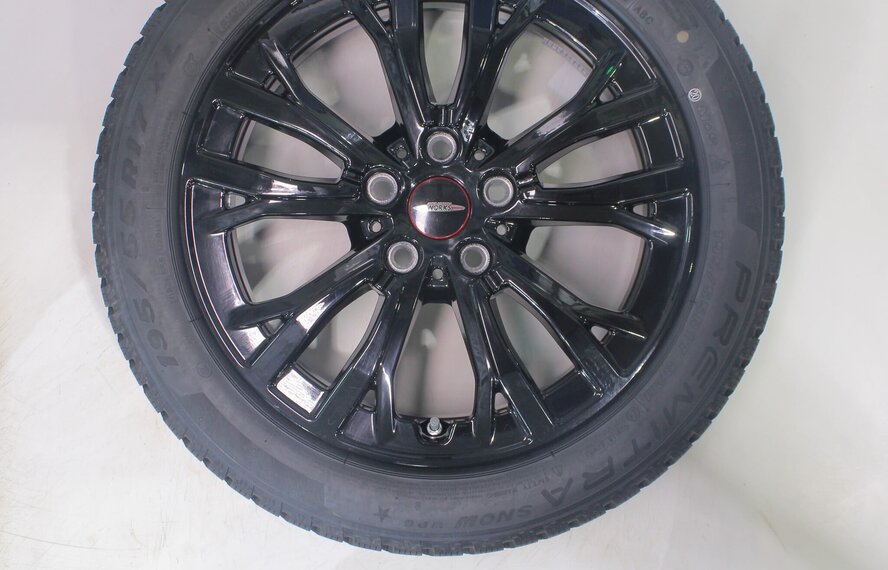 Mini Cooper J01 JCW991 17 inch velgen Maxxis Winterbanden Nieuw Origineel