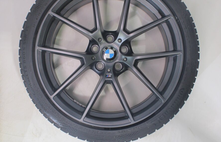 BMW BMW 2 serie 3 serie 4 serie G20 G21 G22 G42 898M 19 inch velgen Continental Runflat Winterbanden Nieuw Origineel