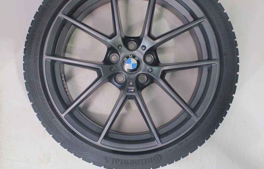 BMW BMW 2 serie 3 serie 4 serie G20 G21 G22 G42 898M 19 inch velgen Continental Runflat Winterbanden Nieuw Origineel