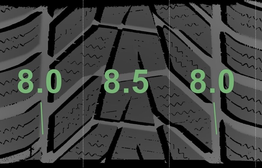 BMW BMW 5 serie G30 G31 8 serie G14 G15 G16 633 19 inch velgen Hankook Winterbanden Origineel