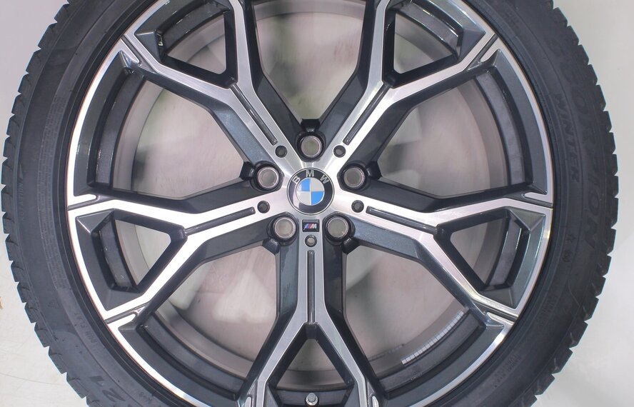 BMW BMW X5 G05 X6 G06 741M 21 inch velgen Pirelli Runflat Winterbanden Nieuw Origineel