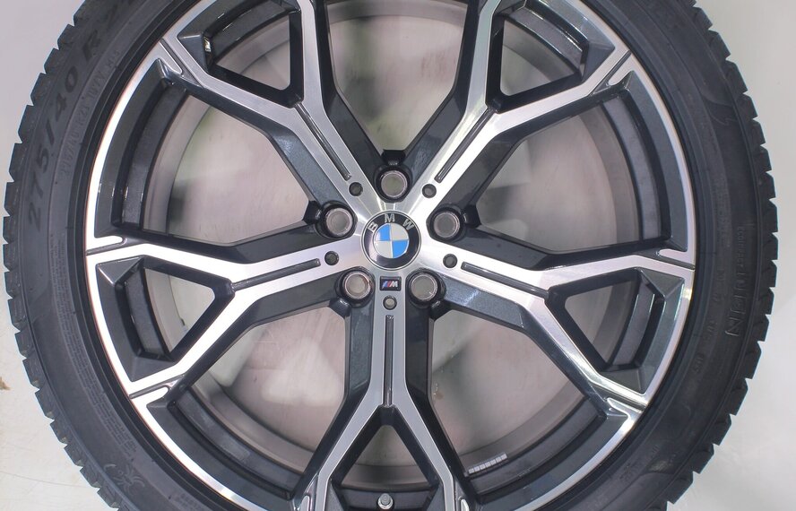 BMW BMW X5 G05 X6 G06 741M 21 inch velgen Pirelli Runflat Winterbanden Nieuw Origineel