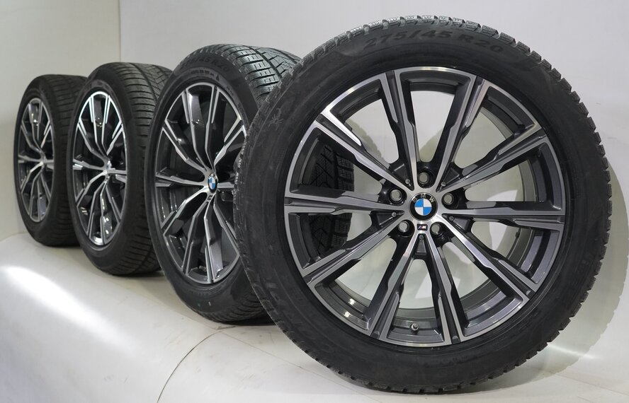 BMW BMW X5 G05 X6 G06 740M 20 inch velgen Pirelli Runflat Winterbanden Nieuw Origineel