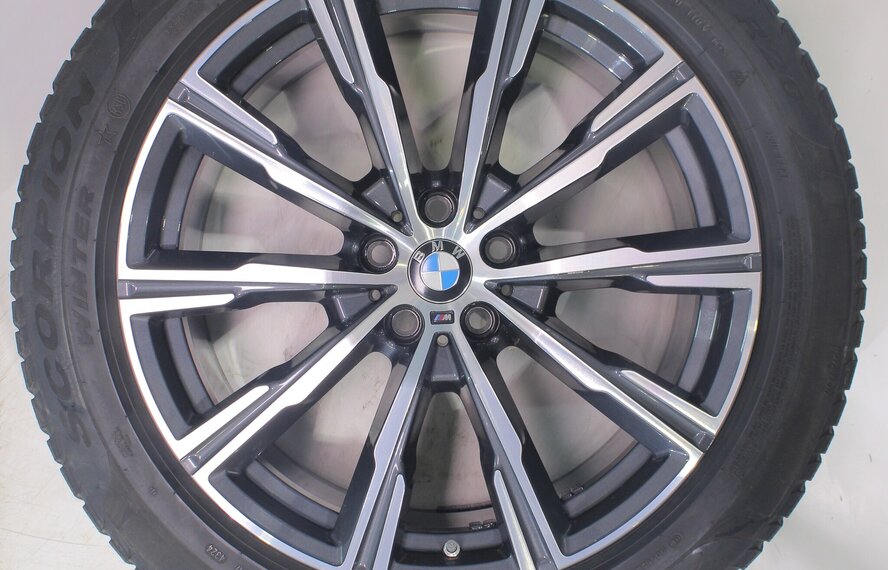 BMW BMW X5 G05 X6 G06 740M 20 inch velgen Pirelli Runflat Winterbanden Nieuw Origineel