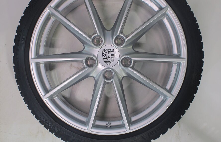 Porsche Porsche 911 992 Carrera S 4S Targa 4S 20 & 21 inch velgen Continental Winterbanden Origineel