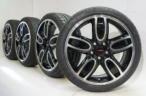 Mini Mini Cooper / S / One / Cabrio F55 F56 F57 JCW509 18 inch velgen Dunlop Runflat Zomerbanden Nieuw Origineel