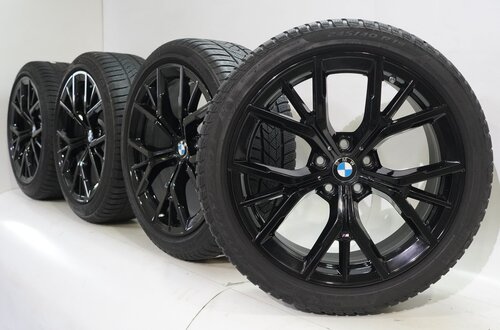 BMW BMW 5 serie G30 G31 8 serie G14 G15 G16 845M 19 inch velgen Pirelli Runflat Winterbanden Origineel