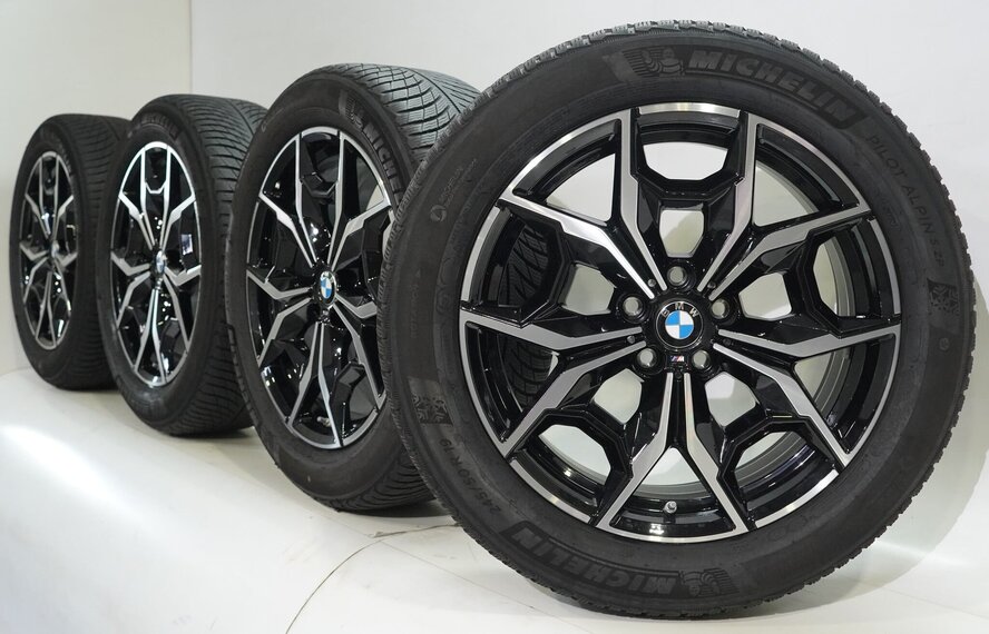 BMW BMW X3 X4 G01 G02 887M 19 inch velgen Michelin Runflat Winterbanden Origineel