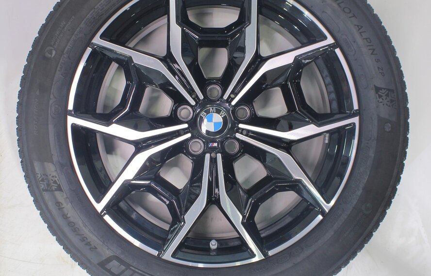 BMW BMW X3 X4 G01 G02 887M 19 inch velgen Michelin Runflat Winterbanden Origineel