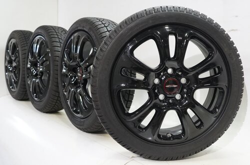 Mini Cooper / S / One / Cabrio F55 F56 F57 JCW510 17 inch velgen Dunlop Runflat Winterbanden Origineel