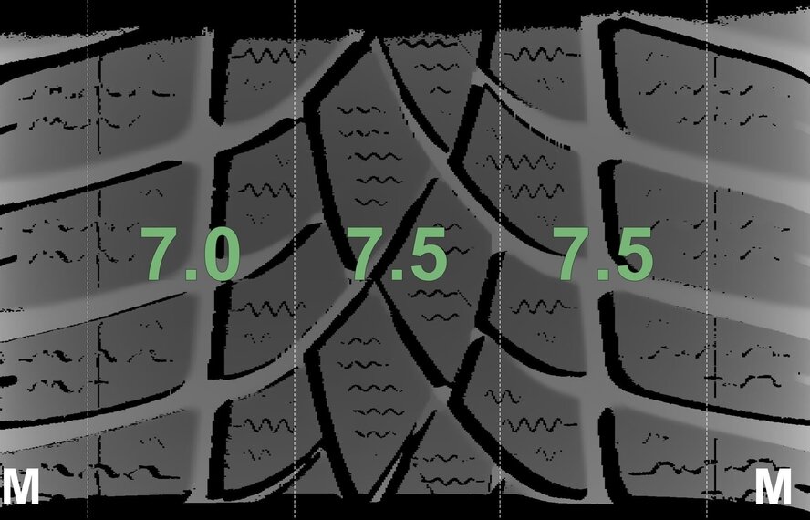 Mini Cooper / S / One / Cabrio F55 F56 F57 JCW510 17 inch velgen Dunlop Runflat Winterbanden Origineel