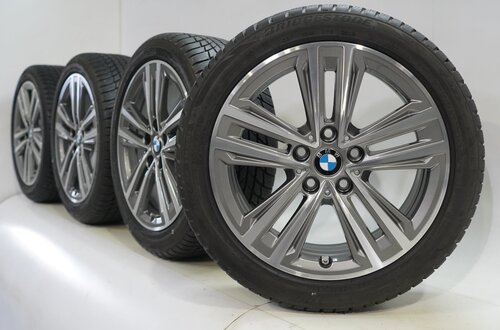 BMW BMW 1 2 serie F40 F44 2 serie Gran Coupe 548 17 inch velgen Bridgestone Runflat Winterbanden Origineel