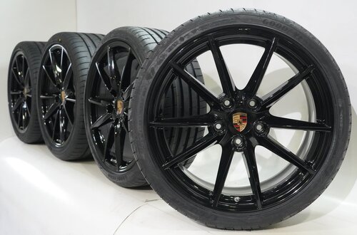 Porsche Porsche 911 992 Carrera S 4S Targa 4S 20 & 21 inch velgen Goodyear Zomerbanden Nieuw Origineel