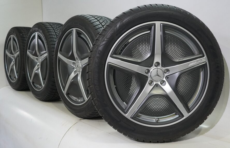 Mercedes Mercedes EQS V297 21 inch velgen Goodyear Winterbanden Origineel