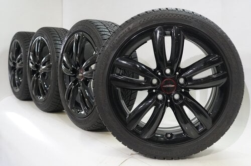 Mini Mini Cooper / S / One / Cabrio F55 F56 F57 JCW501 17 inch velgen Dunlop Runflat Winterbanden Origineel