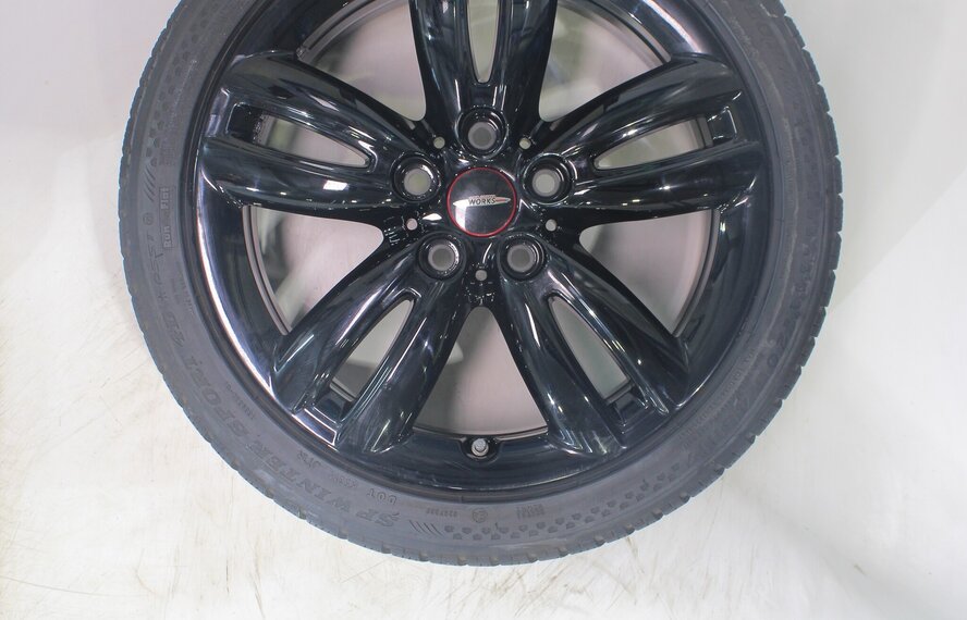 Mini Mini Cooper / S / One / Cabrio F55 F56 F57 JCW501 17 inch velgen Dunlop Runflat Winterbanden Origineel