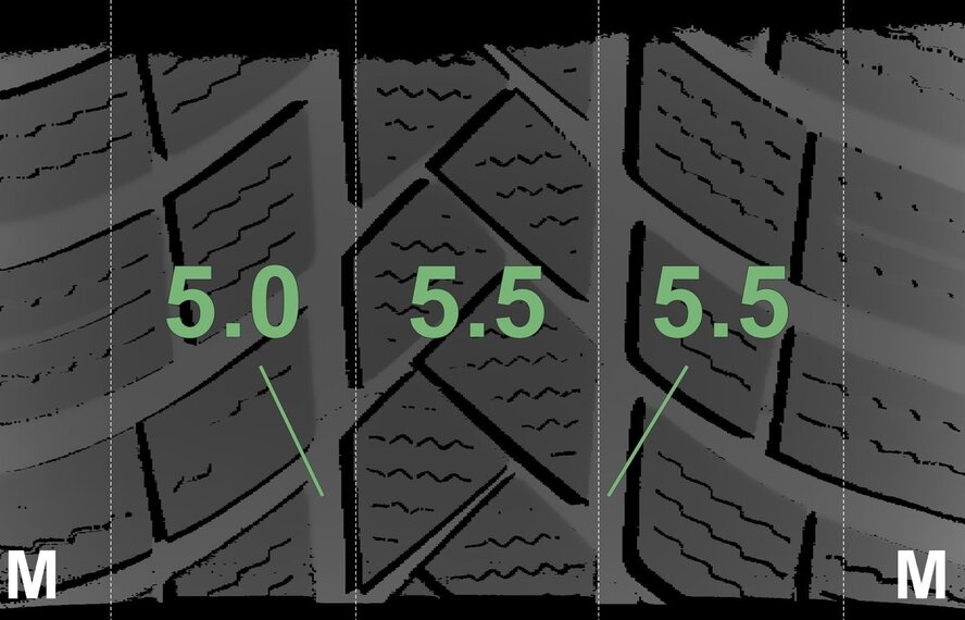Mini F65 / F66 One / Cooper / Cooper D / Cooper S JCW962 17 inch velgen Vredestein Winterbanden Origineel