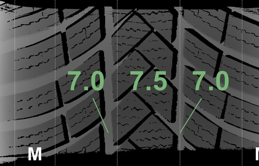 Mini F65 / F66 One / Cooper / Cooper D / Cooper S JCW962 17 inch velgen Vredestein Winterbanden Origineel