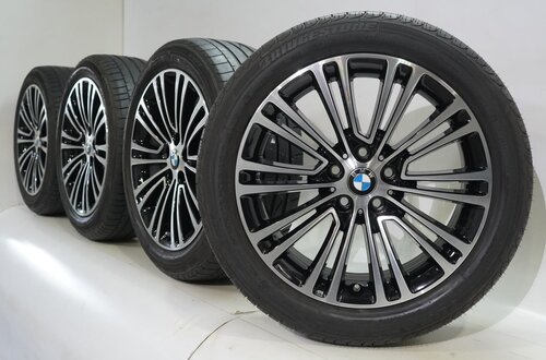 BMW BMW 5 serie G30 G31 8 serie G14 G15 G16 634 18 inch velgen Bridgestone Runflat Zomerbanden Origineel