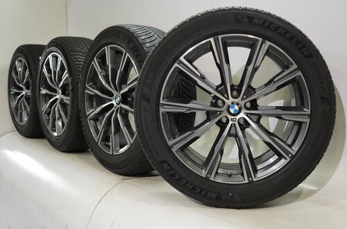 BMW BMW X5 G05 X6 G06 740M 20 inch velgen Michelin Runflat Winterbanden Origineel
