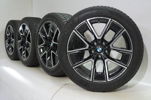 BMW BMW 4 serie i4 G26 858M 18 inch velgen Goodyear Winterbanden Origineel