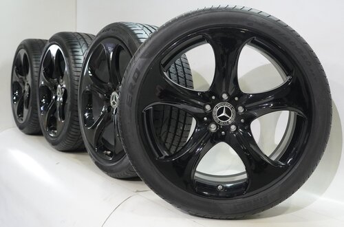 Mercedes Mercedes S-Klasse W222 20 inch velgen Pirelli Runflat Zomerbanden Origineel