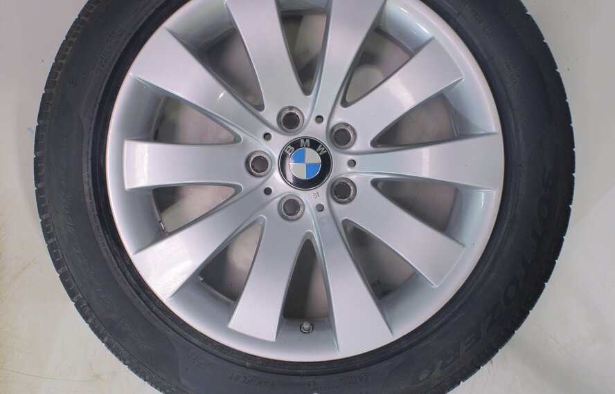 BMW BMW 5 serie 7 serie F01 F02 F07 250 18 inch velgen Pirelli Runflat Winterbanden Nieuw Origineel