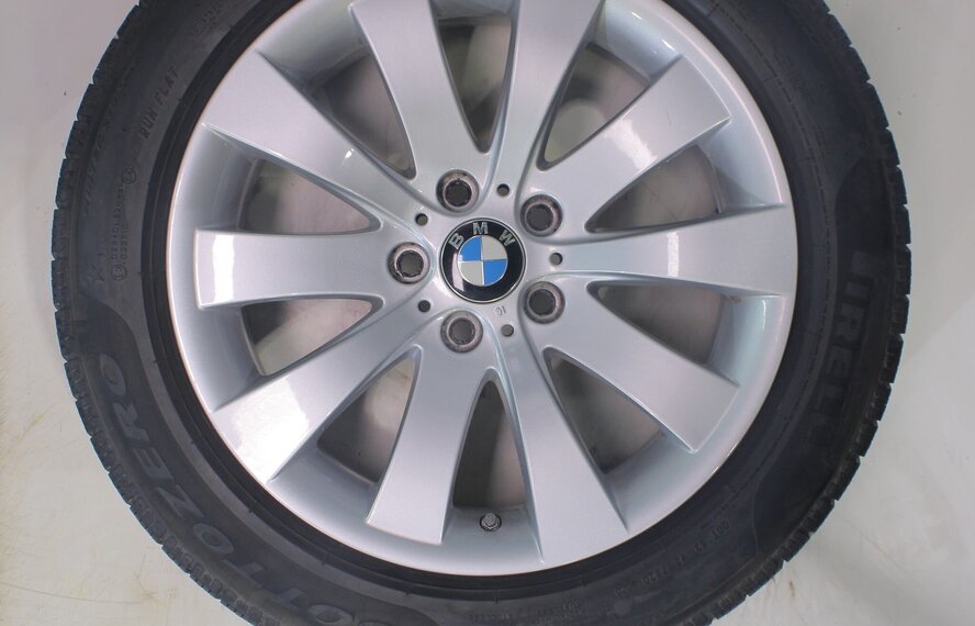 BMW BMW 5 serie 7 serie F01 F02 F07 250 18 inch velgen Pirelli Runflat Winterbanden Nieuw Origineel
