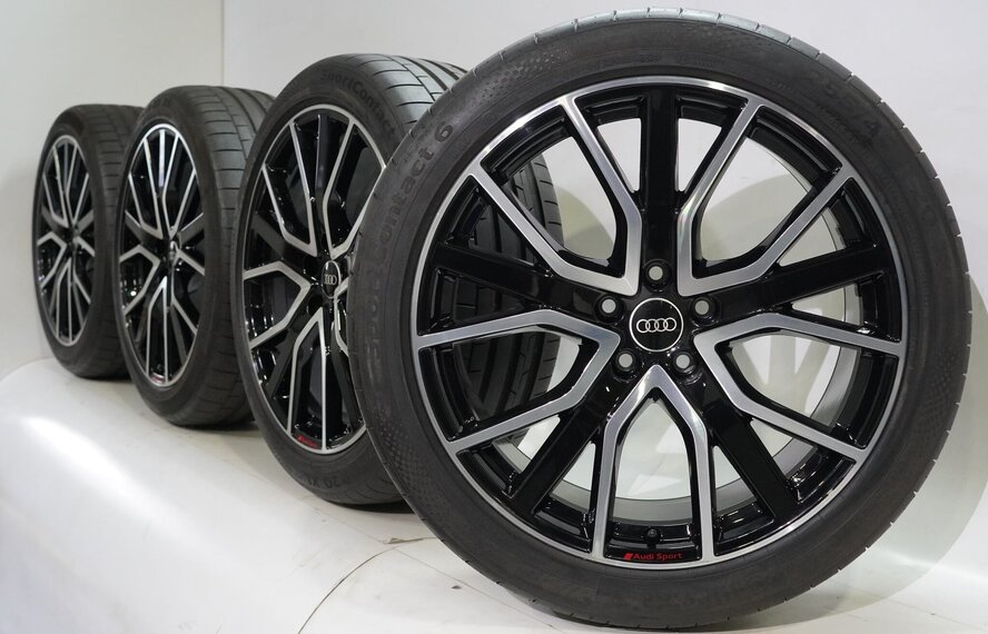 Audi A6 C8 vanaf 2018 20 inch velgen Continental Zomerbanden Origineel