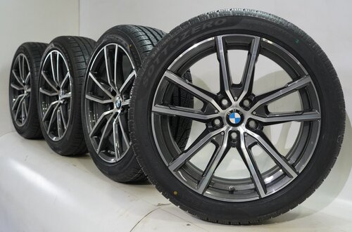 BMW BMW 2 serie 3 serie 4 serie G20 G21 G22 G42 780 18 inch velgen Pirelli Runflat Winterbanden Nieuw Origineel