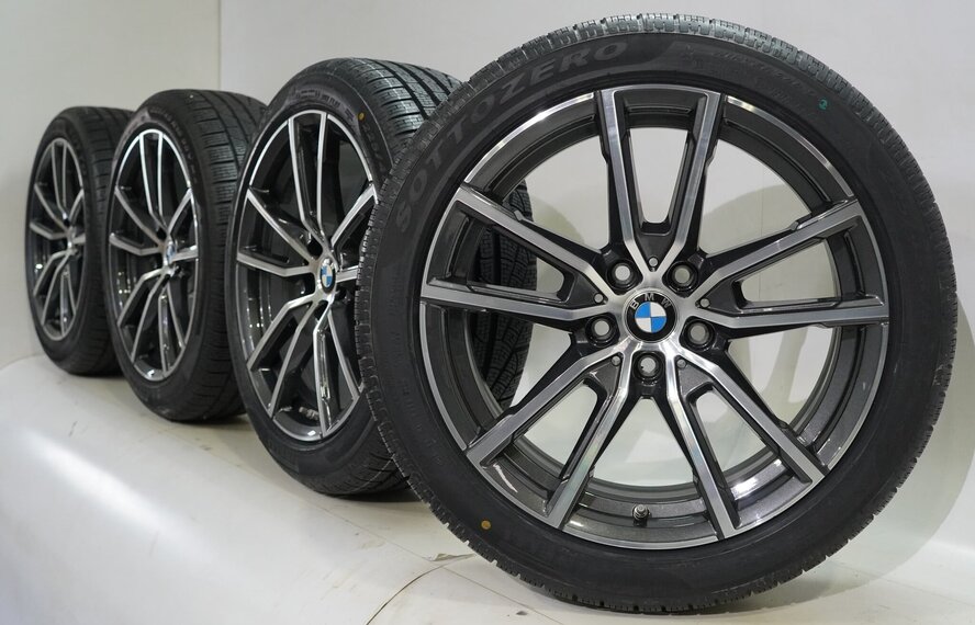 BMW BMW 2 serie 3 serie 4 serie G20 G21 G22 G42 780 18 inch velgen Pirelli Runflat Winterbanden Nieuw Origineel