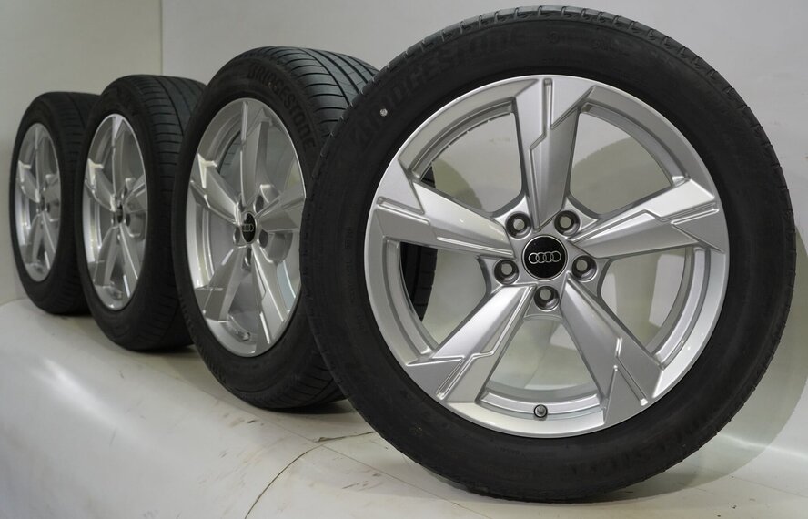 Audi A6 C8 vanaf 2018 18 inch velgen Bridgestone Zomerbanden Origineel