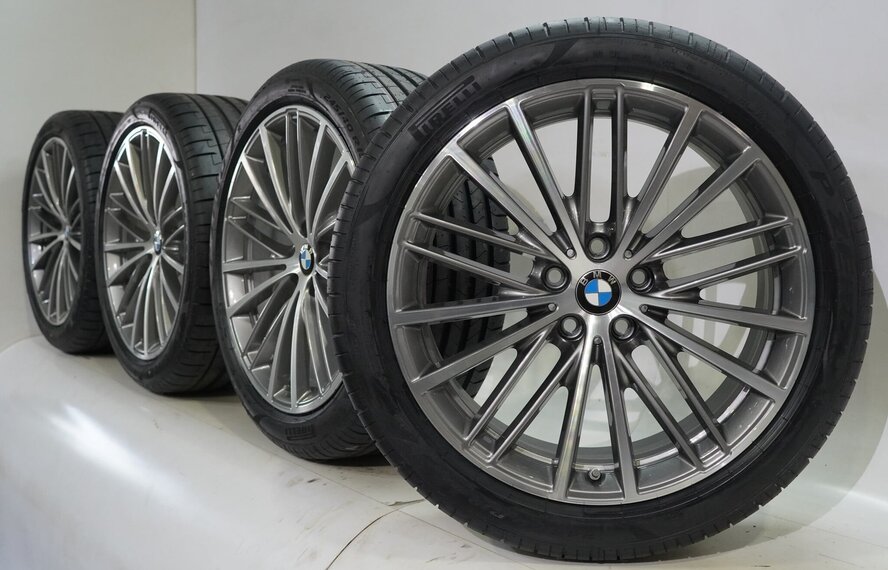 BMW BMW 5 serie G30 G31 8 serie G14 G15 G16 635 19 inch velgen Pirelli Zomerbanden Nieuw Origineel