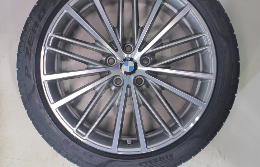 BMW BMW 5 serie G30 G31 8 serie G14 G15 G16 635 19 inch velgen Pirelli Zomerbanden Nieuw Origineel