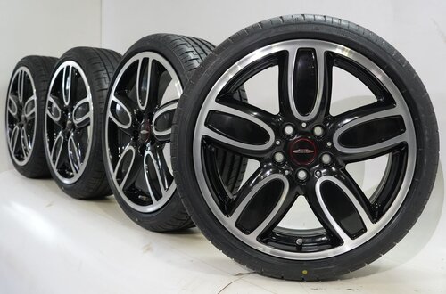 Mini Cooper / S / One / Cabrio F55 F56 F57 JCW563 18 inch velgen Pirelli Runflat Zomerbanden Nieuw Origineel
