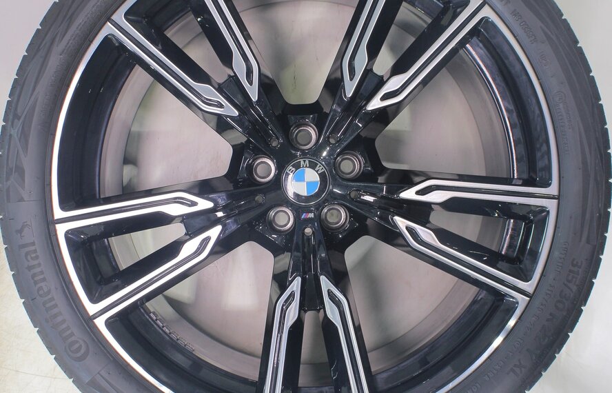 BMW BMW X5 G05 X6 G06 747M 22 inch velgen Continental Zomerbanden Origineel