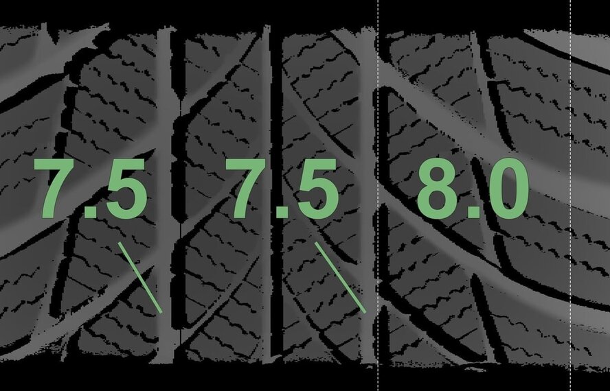 Audi Audi Q2 SQ2 81A 17 inch velgen Bridgestone Winterbanden Origineel