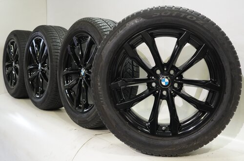 BMW BMW X3 X4 G01 G02 691 19 inch velgen Pirelli Runflat Winterbanden Origineel