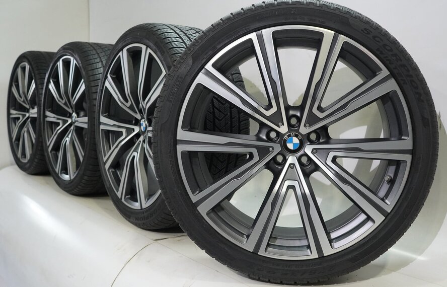 BMW BMW X5 G05 X6 G06 746i 22 inch velgen Pirelli Runflat Winterbanden Origineel