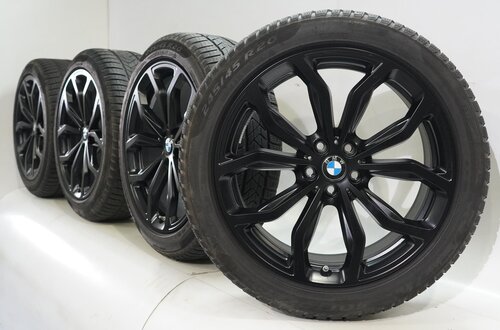 BMW BMW X3 X4 G01 G02 695 20 inch velgen Pirelli Runflat Winterbanden Origineel