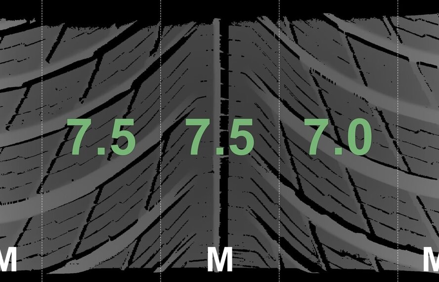Audi Audi A6 A7 4K C8 17 inch velgen Michelin Winterbanden Origineel