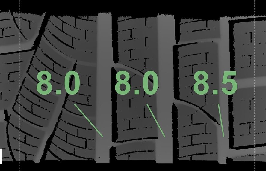 Audi Audi RS4 RS5 B9 RS 19 inch velgen Pirelli Winterbanden Origineel