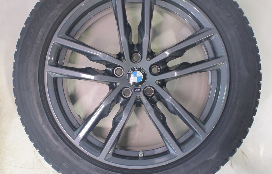 BMW BMW X3 X4 G01 G02 698M 19 inch velgen Pirelli Runflat Winterbanden Origineel