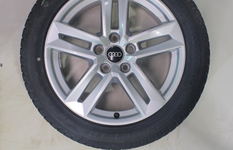Audi Audi A4 S4 B9 8W 17 inch velgen Dunlop Winterbanden Nieuw Origineel