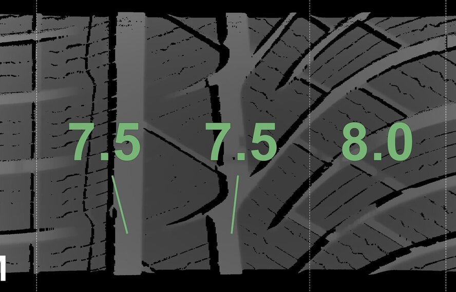 Audi Audi A4 Allroad B9 18 inch velgen Michelin Winterbanden Nieuw Origineel