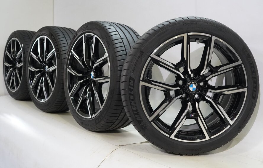 BMW BMW 4 serie i4 G26 859M 19 inch velgen Michelin Zomerbanden Origineel