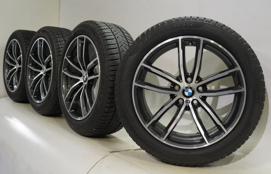 BMW BMW 5 serie G30 G31 8 serie G14 G15 G16 662M 18 inch velgen Pirelli Runflat Winterbanden Nieuw Origineel