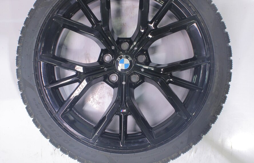 BMW BMW 5 serie G30 G31 8 serie G14 G15 G16 845M 19 inch velgen Pirelli Runflat Winterbanden Nieuw Origineel