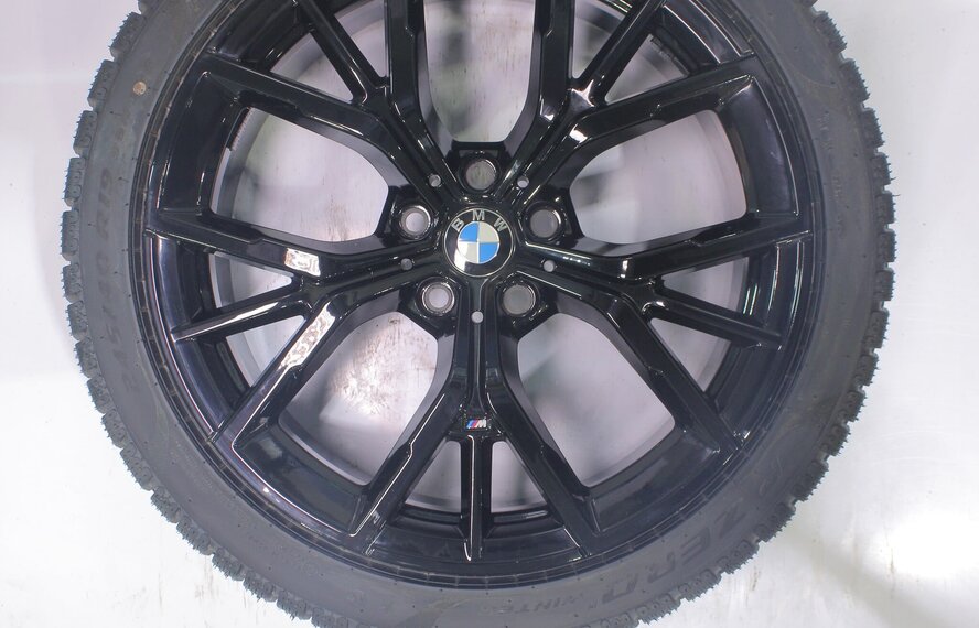 BMW BMW 5 serie G30 G31 8 serie G14 G15 G16 845M 19 inch velgen Pirelli Runflat Winterbanden Nieuw Origineel